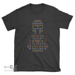 Scottish Stirling & Bannockburn District Clan Tartan T-Shirt 2D - Kilt Warrior Style Scottish Plaid Tartan Plaid