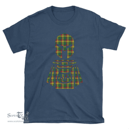 Scottish MacMillan Old Ancient Clan Tartan T-Shirt 2D - Kilt Warrior Style Scottish Plaid Tartan Plaid