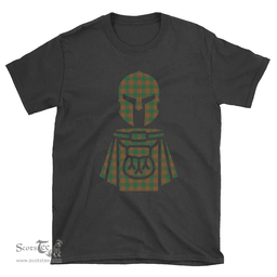 Scottish Menzies Green Ancient Clan Tartan T-Shirt 2D - Kilt Warrior Style Scottish Plaid Tartan Plaid
