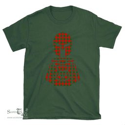 Scottish Moncrieffe Clan Tartan T-Shirt 2D - Kilt Warrior Style Scottish Plaid Tartan Plaid