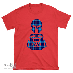 Scottish McKerrell Clan Tartan T-Shirt 2D - Kilt Warrior Style Scottish Plaid Tartan Plaid