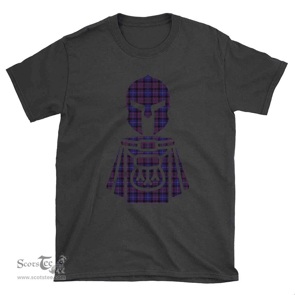 Scottish Pride of Scotland Clan Tartan T-Shirt 2D - Kilt Warrior Style Scottish Plaid Tartan Plaid