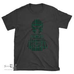 Scottish Ross Hunting Modern Clan Tartan T-Shirt 2D - Kilt Warrior Style Scottish Plaid Tartan Plaid