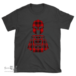 Scottish MacLeod of Raasay Clan Tartan T-Shirt 2D - Kilt Warrior Style Scottish Plaid Tartan Plaid