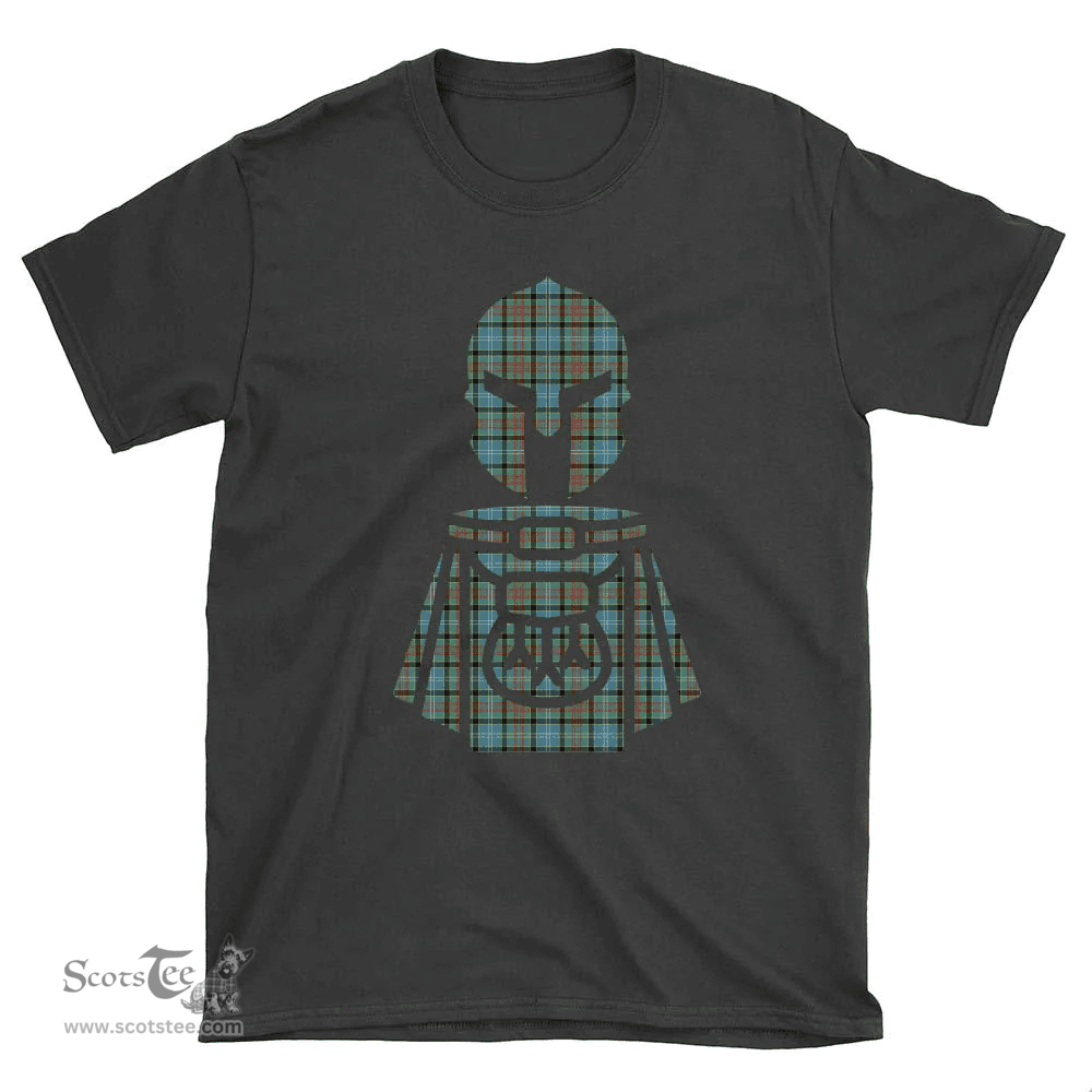 Scottish Paisley District Clan Tartan T-Shirt 2D - Kilt Warrior Style Scottish Plaid Tartan Plaid