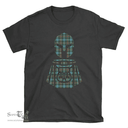 Scottish Paisley District Clan Tartan T-Shirt 2D - Kilt Warrior Style Scottish Plaid Tartan Plaid