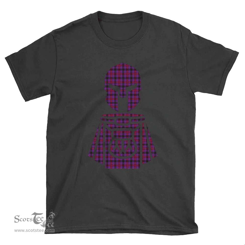 Scottish Montgomery Modern Clan Tartan T-Shirt 2D - Kilt Warrior Style Scottish Plaid Tartan Plaid