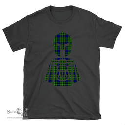 Scottish Rollo Modern Clan Tartan T-Shirt 2D - Kilt Warrior Style Scottish Plaid Tartan Plaid