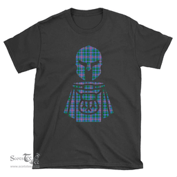 Scottish Ralston Clan Tartan T-Shirt 2D - Kilt Warrior Style Scottish Plaid Tartan Plaid