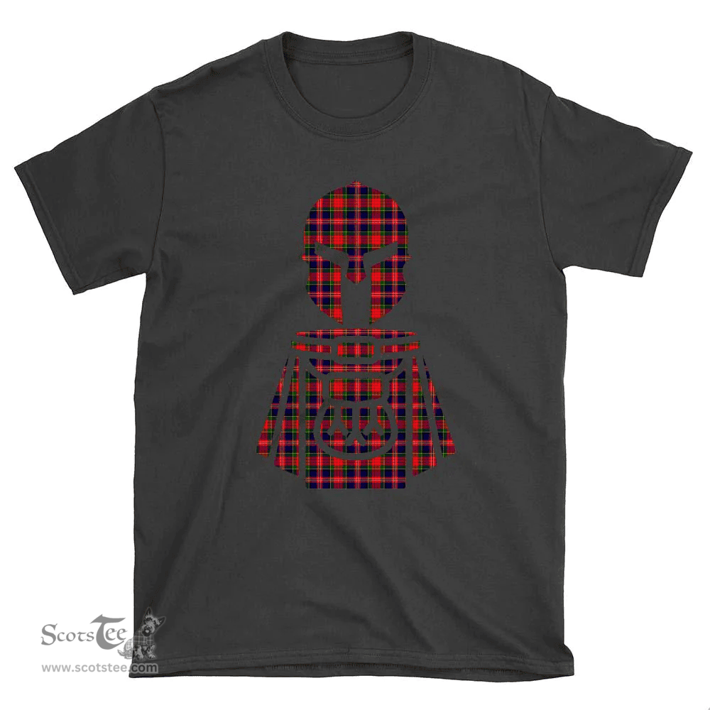 Scottish MacPherson Modern Clan Tartan T-Shirt 2D - Kilt Warrior Style Scottish Plaid Tartan Plaid