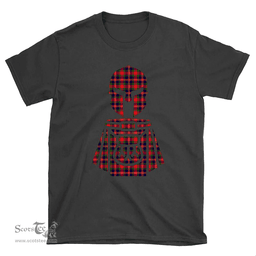 Scottish MacPherson Modern Clan Tartan T-Shirt 2D - Kilt Warrior Style Scottish Plaid Tartan Plaid