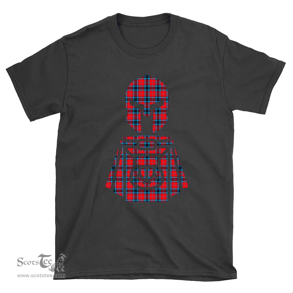 Scottish MacTavish Modern Clan Tartan T-Shirt 2D - Kilt Warrior Style Scottish Plaid Tartan Plaid