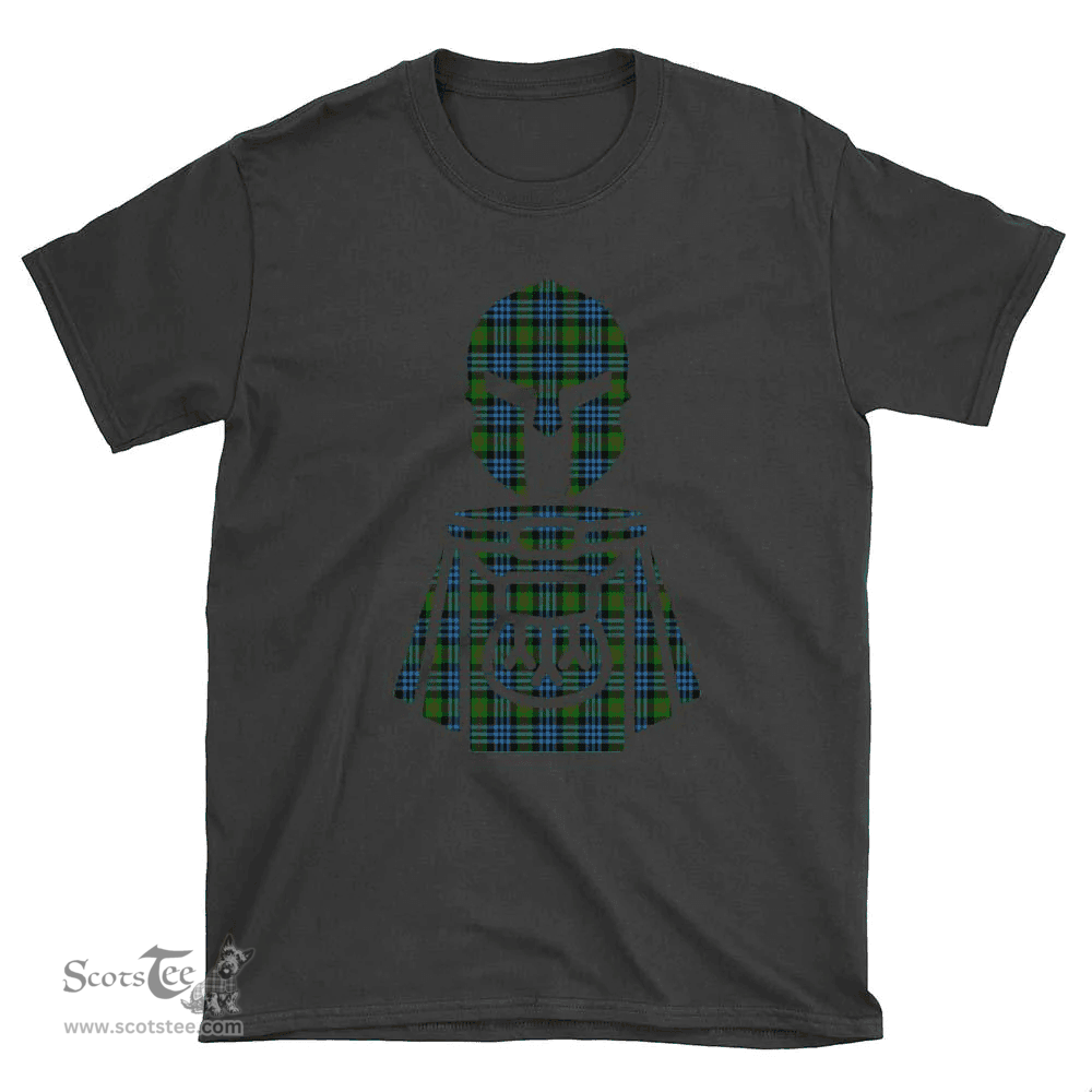 Scottish Newlands of Lauriston Clan Tartan T-Shirt 2D - Kilt Warrior Style Scottish Plaid Tartan Plaid