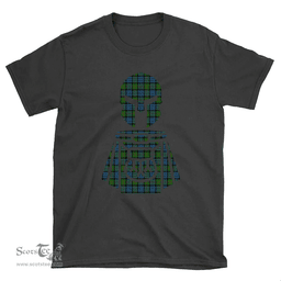 Scottish Newlands of Lauriston Clan Tartan T-Shirt 2D - Kilt Warrior Style Scottish Plaid Tartan Plaid