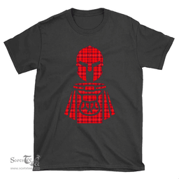 Scottish Rose Modern Clan Tartan T-Shirt 2D - Kilt Warrior Style Scottish Plaid Tartan Plaid