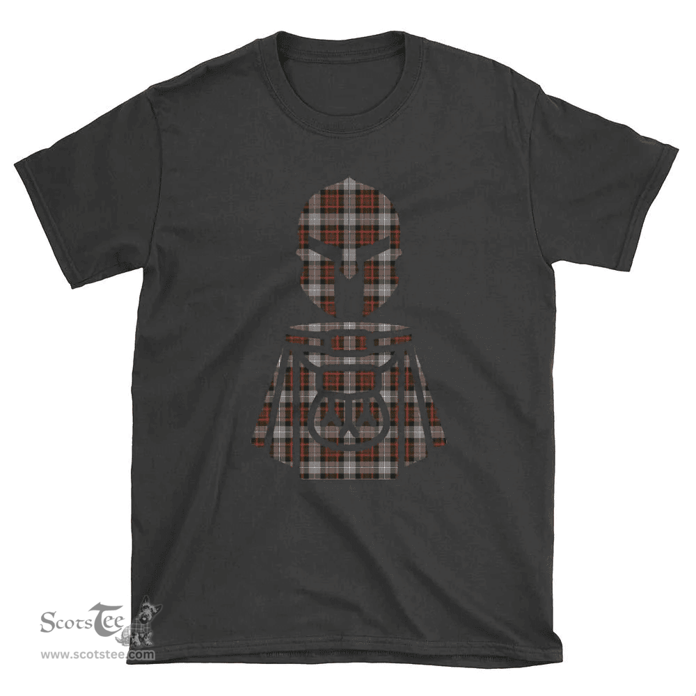 Scottish MacRae Hunting Weathered Clan Tartan T-Shirt 2D - Kilt Warrior Style Scottish Plaid Tartan Plaid