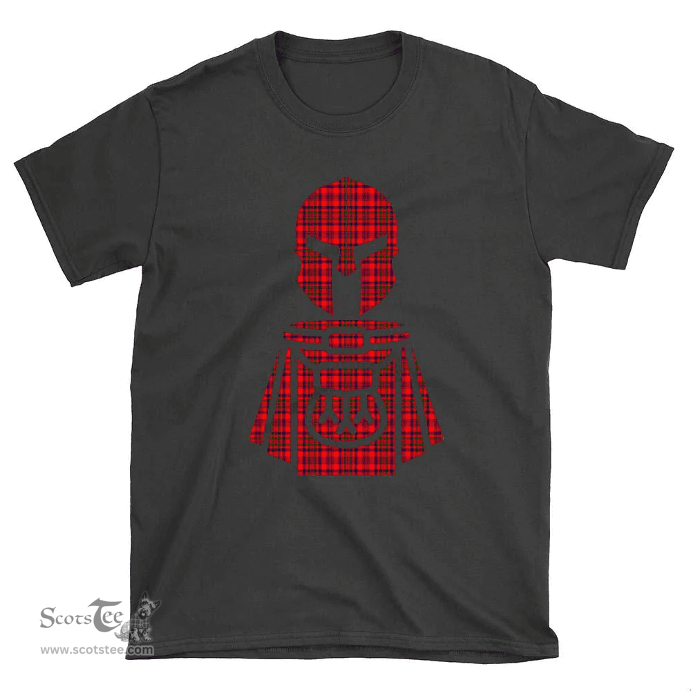 Scottish Murray of Tulloch Modern Clan Tartan T-Shirt 2D - Kilt Warrior Style Scottish Plaid Tartan Plaid