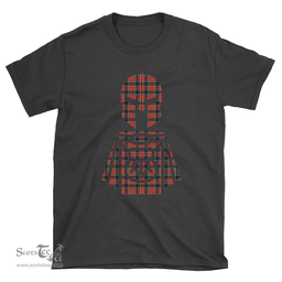 Scottish MacPherson Ancient Clan Tartan T-Shirt 2D - Kilt Warrior Style Scottish Plaid Tartan Plaid