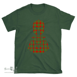 Scottish MacGregor Modern Clan Tartan T-Shirt 2D - Kilt Warrior Style Scottish Plaid Tartan Plaid