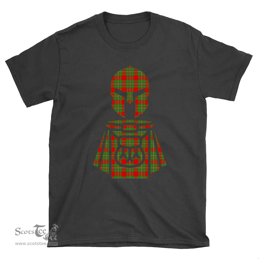 Scottish MacGregor Modern Clan Tartan T-Shirt 2D - Kilt Warrior Style Scottish Plaid Tartan Plaid