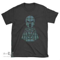 Scottish MacInnes Ancient Clan Tartan T-Shirt 2D - Kilt Warrior Style Scottish Plaid Tartan Plaid