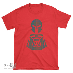 Scottish MacIntyre Ancient Clan Tartan T-Shirt 2D - Kilt Warrior Style Scottish Plaid Tartan Plaid