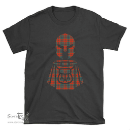 Scottish MacLean of Duart Ancient Clan Tartan T-Shirt 2D - Kilt Warrior Style Scottish Plaid Tartan Plaid