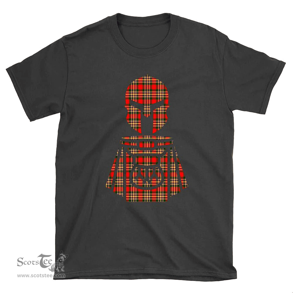 Scottish MacGill Modern Clan Tartan T-Shirt 2D - Kilt Warrior Style Scottish Plaid Tartan Plaid