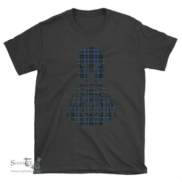 Scottish MacInnes Modern Clan Tartan T-Shirt 2D - Kilt Warrior Style Scottish Plaid Tartan Plaid