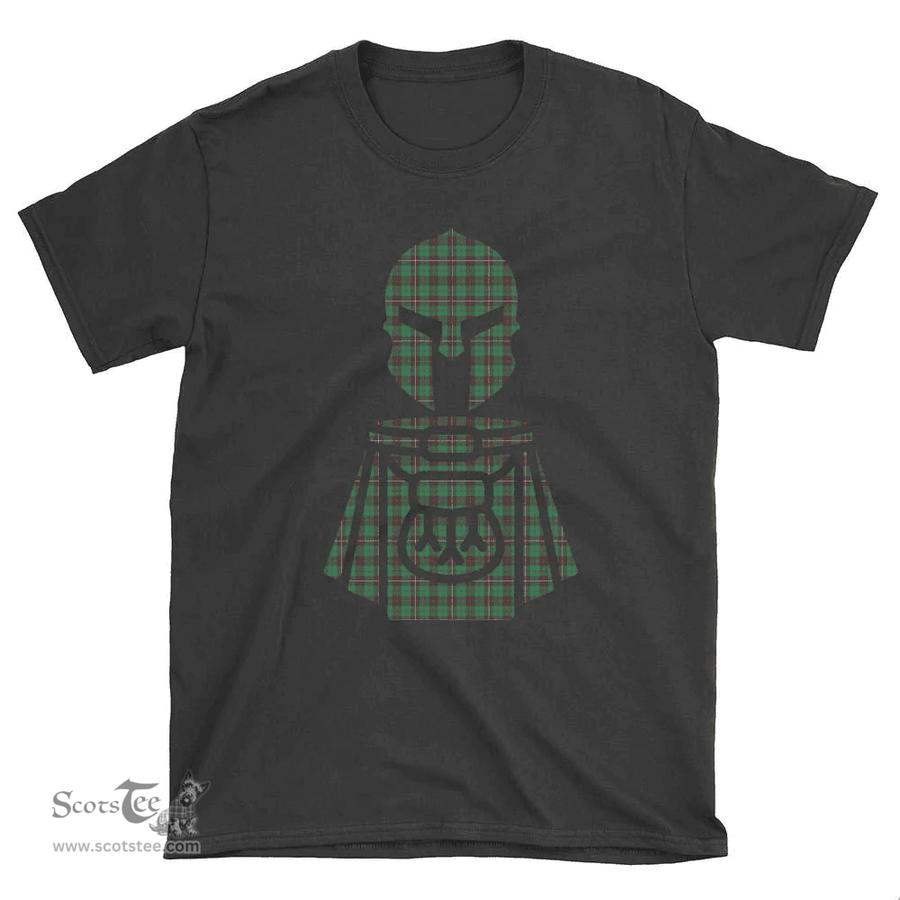 Scottish MacKinnon Hunting Ancient Clan Tartan T-Shirt 2D - Kilt Warrior Style Scottish Plaid Tartan Plaid