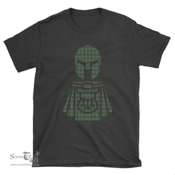 Scottish MacKinnon Hunting Ancient Clan Tartan T-Shirt 2D - Kilt Warrior Style Scottish Plaid Tartan Plaid