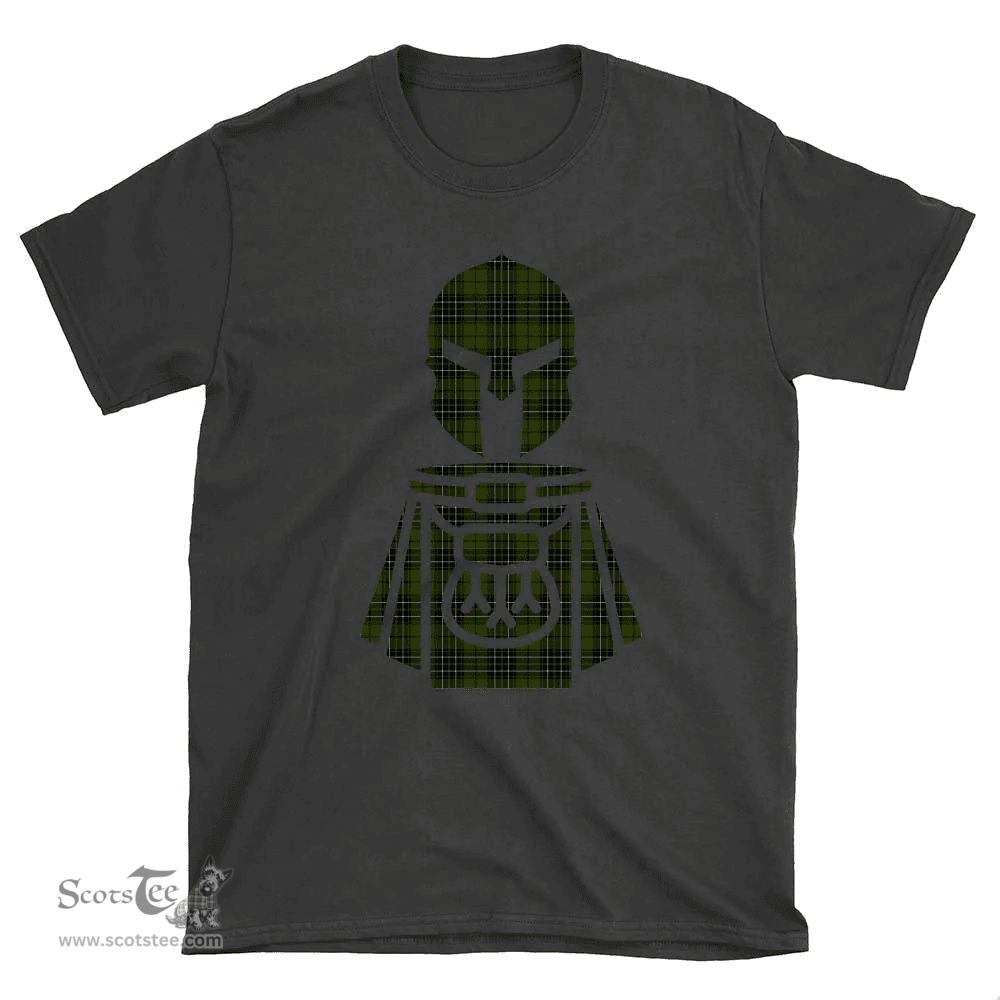 Scottish MacLean Hunting Clan Tartan T-Shirt 2D - Kilt Warrior Style Scottish Plaid Tartan Plaid