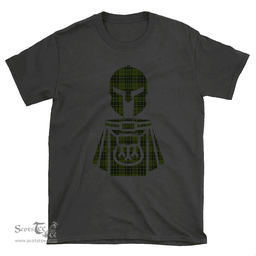 Scottish MacLean Hunting Clan Tartan T-Shirt 2D - Kilt Warrior Style Scottish Plaid Tartan Plaid