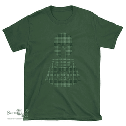 Scottish MacDonald Lord of the Isles Hunting Clan Tartan T-Shirt 2D - Kilt Warrior Style Scottish Plaid Tartan Plaid