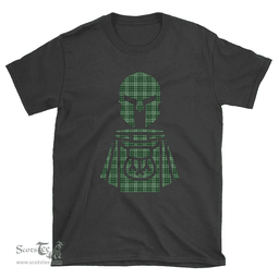 Scottish MacDonald Lord of the Isles Hunting Clan Tartan T-Shirt 2D - Kilt Warrior Style Scottish Plaid Tartan Plaid