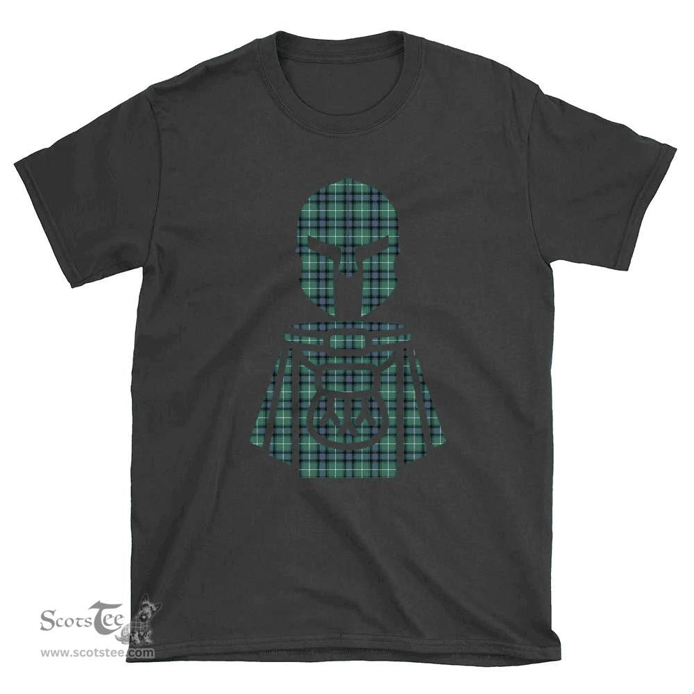 Scottish MacDonald of the Isles Hunting Ancient Clan Tartan T-Shirt 2D - Kilt Warrior Style Scottish Plaid Tartan Plaid