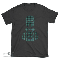 Scottish MacDonald of the Isles Hunting Ancient Clan Tartan T-Shirt 2D - Kilt Warrior Style Scottish Plaid Tartan Plaid