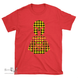 Scottish MacLeod of Lewis Modern Clan Tartan T-Shirt 2D - Kilt Warrior Style Scottish Plaid Tartan Plaid