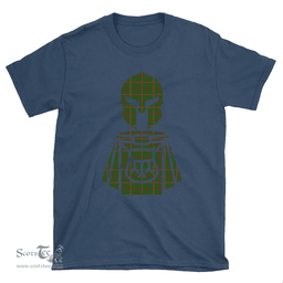 Scottish MacKinnon Hunting Modern Clan Tartan T-Shirt 2D - Kilt Warrior Style Scottish Plaid Tartan Plaid