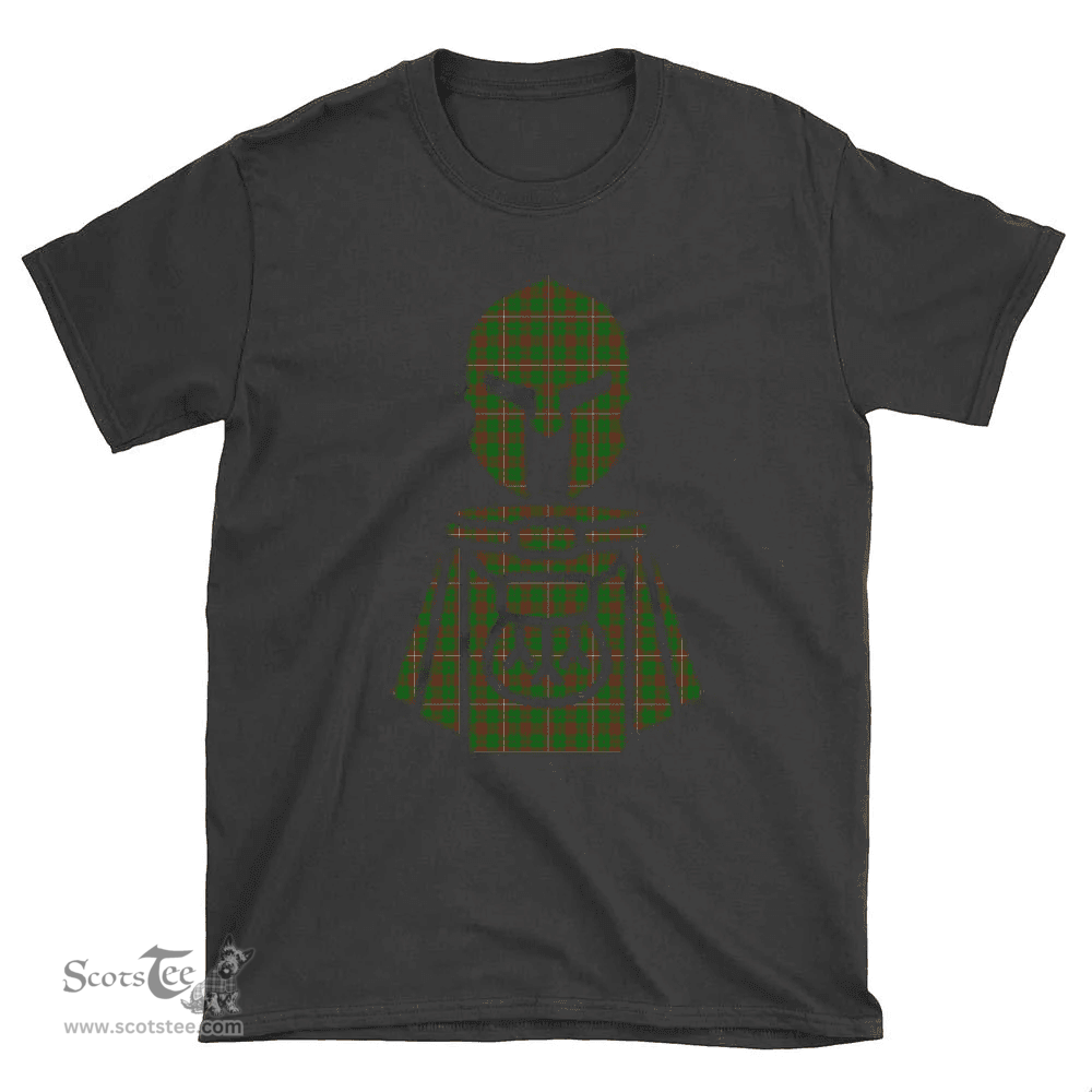 Scottish MacKinnon Hunting Modern Clan Tartan T-Shirt 2D - Kilt Warrior Style Scottish Plaid Tartan Plaid