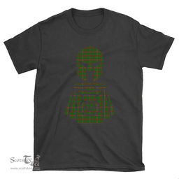 Scottish MacKinnon Hunting Modern Clan Tartan T-Shirt 2D - Kilt Warrior Style Scottish Plaid Tartan Plaid