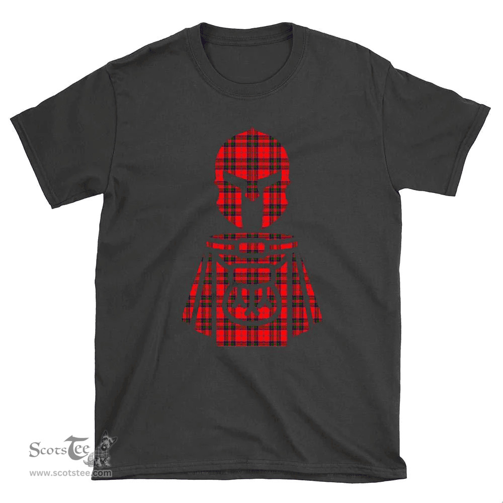 Scottish MacGillivray Modern Clan Tartan T-Shirt 2D - Kilt Warrior Style Scottish Plaid Tartan Plaid