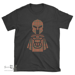 Scottish MacKinnon Ancient Clan Tartan T-Shirt 2D - Kilt Warrior Style Scottish Plaid Tartan Plaid