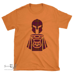 Scottish MacIntyre Modern Clan Tartan T-Shirt 2D - Kilt Warrior Style Scottish Plaid Tartan Plaid