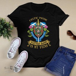 Scottish Muirhead Scottish Blood In My Veins - Celtic Pride - Scotland Forever Tshirt Scottish Plaid Tartan Plaid - ScotsTee - scotstee.com