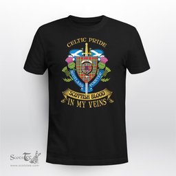 Scottish Ogilvie Scottish Blood In My Veins - Celtic Pride - Scotland Forever Tshirt Scottish Plaid Tartan Plaid - ScotsTee - scotstee.com