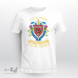 Scottish Moubray Scottish Blood In My Veins - Celtic Pride - Scotland Forever Tshirt Scottish Plaid Tartan Plaid - ScotsTee - scotstee.com