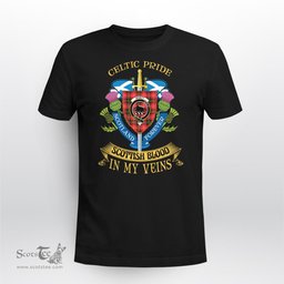 Scottish Nesbitt Scottish Blood In My Veins - Celtic Pride - Scotland Forever Tshirt Scottish Plaid Tartan Plaid - ScotsTee - scotstee.com