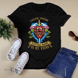 Scottish Nesbitt Scottish Blood In My Veins - Celtic Pride - Scotland Forever Tshirt Scottish Plaid Tartan Plaid - ScotsTee - scotstee.com