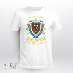 Scottish Skene Scottish Blood In My Veins - Celtic Pride - Scotland Forever Tshirt Scottish Plaid Tartan Plaid - ScotsTee - scotstee.com